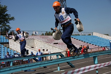 Спартакиада спасателей стартовала в Первоуральске
