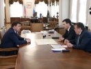Губернатор и Алексей Дронов обсудили планы по ремонту городских дорог