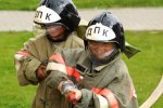В Первоуральске прошла пожарная эстафета среди воспитанников лагерей с дневным пребыванием