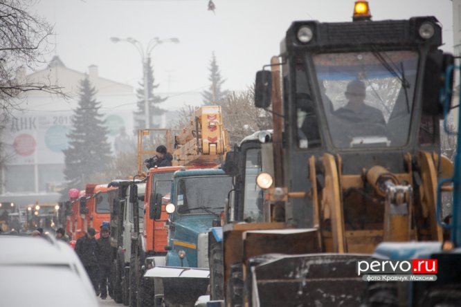 В Первоуральске вновь пройдет парад коммунальной техники