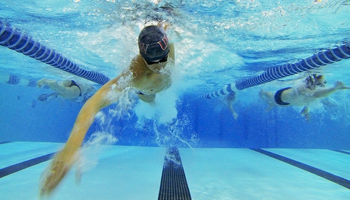 Первенство по плаванию прошло во Дворце водных видов спорта