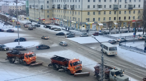С улиц Первоуральска вывезли более 720 тонн снега