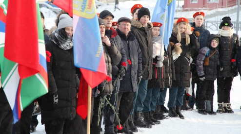 В Первоуральске почтили память воинов-афганцев