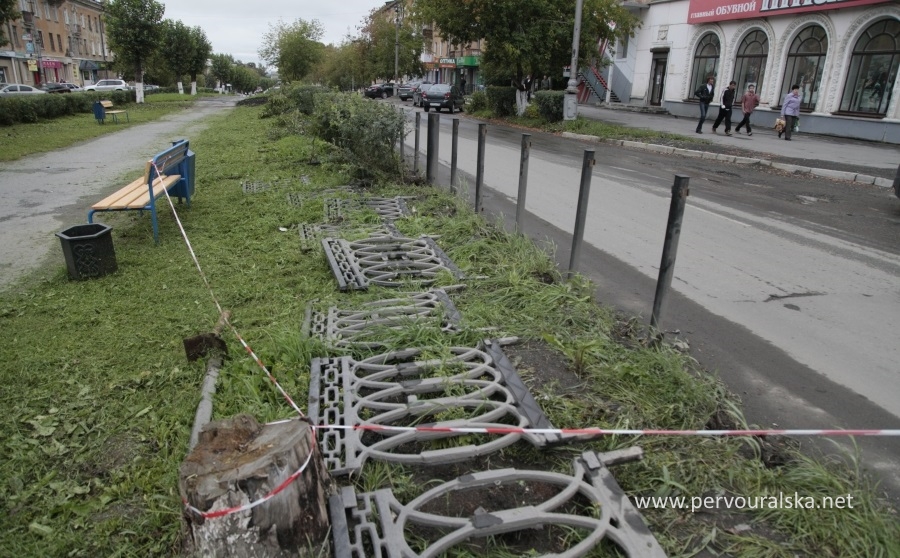 В Первоуральске реконструируют аллею, заложенную еще во времена Советского союза