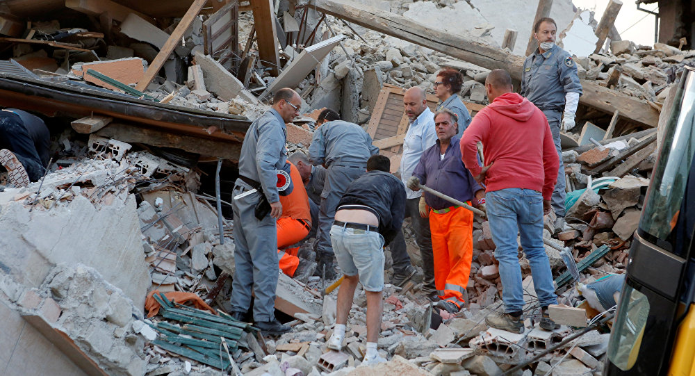 Число жертв землетрясения в Италии приблизилось к 40