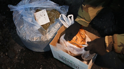 Под Первоуральском оперативки нашли 30 килограммов наркотиков