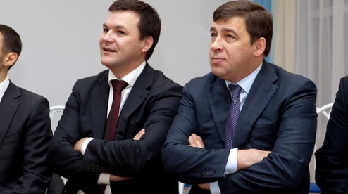 На «Иннопроме-2014» состоялась  встреча Алексея Дронова с Евгением Куйвашевым