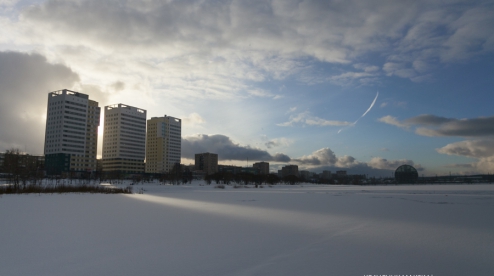 В новогодние каникулы в Первоуральск придут снегопады и потепление