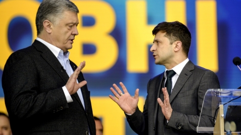 Чем закончились дебаты Зеленского и Порошенко в «Олимпийском»
