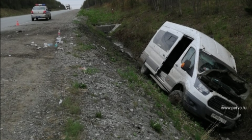 Водитель автобуса, опрокинувшегося под Первоуральском, был за рулем более семи часов