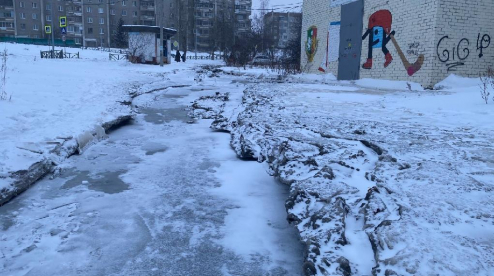 В Первоуральске прокуратура проводит проверку в связи с аварией на трубопроводе