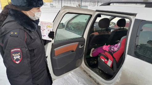 За год в ГИБДД Первоуральска выявлено 417 нарушений правил перевозки детей