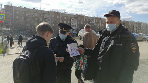Полицейские Первоуральска проводят профилактические мероприятия по безопасности дорожного движения