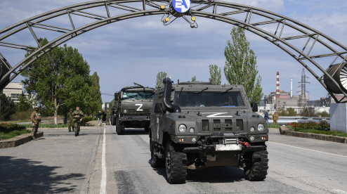 Власти Запорожья сообщили об артобстреле Энергодара